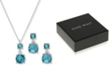 Nine West Boxed Necklace and Earring Set